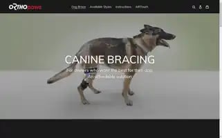 Orthopaws.ca Screenshot 2024-05-03 11:57:05