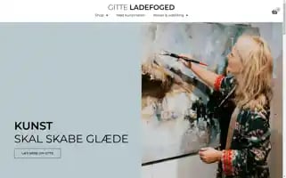 Gitteladefoged.com Screenshot 2024-07-06 06:06:25