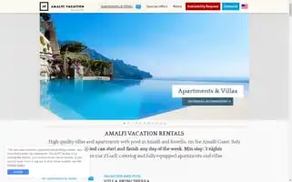 Amalfivacation.it Screenshot 2024-04-19 08:03:45