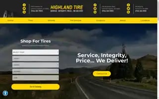 Highlandtire.com Screenshot 2024-05-10 01:58:21