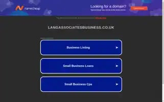 Langassociatesbusiness.co.uk Screenshot 2024-05-24 16:45:50