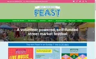 Westnorwoodfeast.com Screenshot 2024-06-16 15:46:33