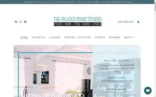 Thepilatespointstudio.com Screenshot 2024-05-16 21:11:19