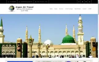 Aryanairtravels.com Screenshot 2024-04-16 09:52:22