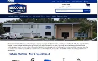 Discount-janitorial.com Screenshot 2024-05-09 10:16:06