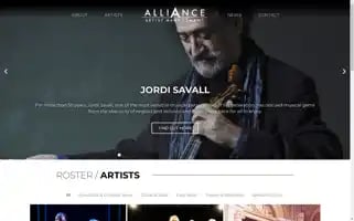 Allianceartistmanagement.com Screenshot 2024-06-30 17:50:24