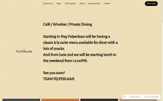 Restaurantfelperlaan.nl Screenshot 2024-06-30 16:50:16