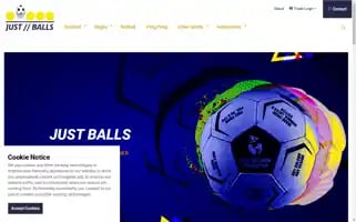 Justballsltd.com Screenshot 2024-06-13 19:30:16