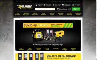 Thetapestore.co.uk Screenshot 2024-05-14 11:21:59