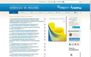 Evidenciasenpediatria.es Screenshot 2024-07-07 17:59:29