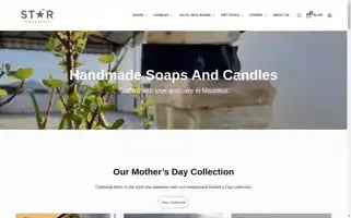 Starcandlesoap.com Screenshot 2024-05-28 09:13:13