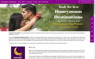 Honeymoontripplanner.com Screenshot 2024-04-19 09:11:42