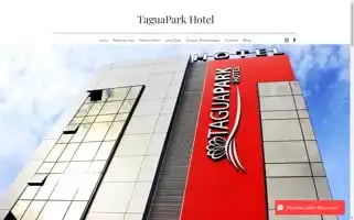 Taguaparkhotel.com Screenshot 2024-04-17 15:59:35