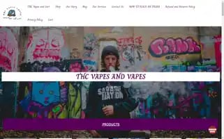 Thcvapescarts.com Screenshot 2024-05-25 06:04:23