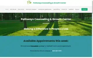 Pathwayscounselingcenter.com Screenshot 2024-07-09 21:20:47