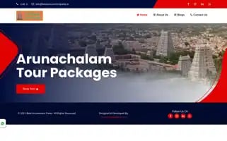 Arunachalamtourpackages.com Screenshot 2024-04-25 06:09:50