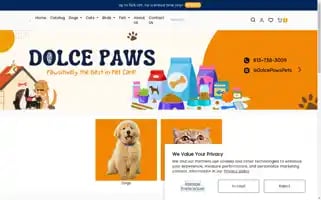 Dolcepaws.com Screenshot 2024-04-27 08:06:37