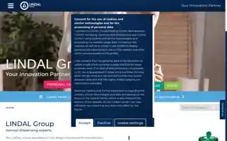 Lindalgroup.com Screenshot 2024-07-03 22:58:03