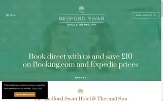 Bedfordswanhotel.co.uk Screenshot 2024-04-14 21:10:39