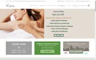 Lullaby-spa.com Screenshot 2024-06-11 15:52:14