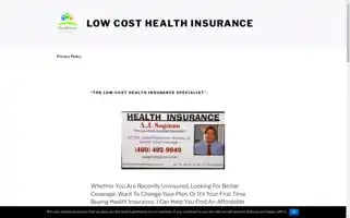 Discounthealthinsurance.info Screenshot 2024-05-09 10:28:25