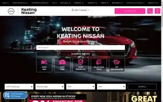 Keatingnissan.com Screenshot 2024-05-12 14:18:52
