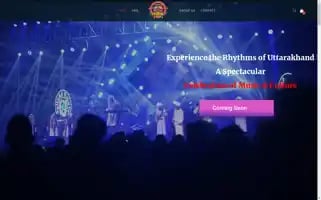 Uttarakhandmusicfestival.com Screenshot 2024-05-24 22:54:17