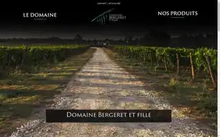 Bergeret-et-fille.fr Screenshot 2024-05-22 11:46:40