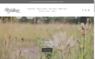 Shopamongthewildflowers.com Screenshot 2024-04-16 17:22:46