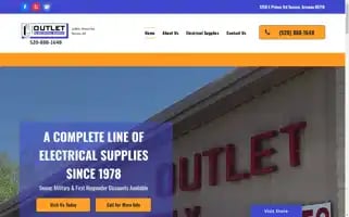 Outletelectrical.com Screenshot 2024-05-16 11:09:27