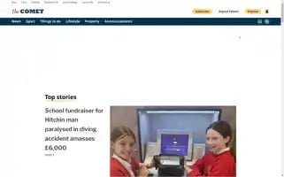 Thecomet.net Screenshot 2024-05-14 08:00:40