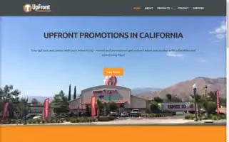 Upfrontpromotion.com Screenshot 2024-05-14 18:52:07