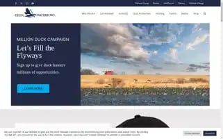 Deltawaterfowl.org Screenshot 2024-06-27 06:48:54