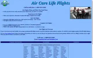 Aircarelifeflights.com Screenshot 2024-04-25 15:42:37