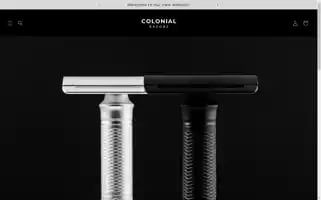 Colonialrazors.com Screenshot 2024-07-09 17:29:18