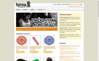 Hyraw.cz Screenshot 2024-07-09 08:40:23