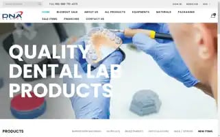 Dnadentalsupplies.com Screenshot 2024-07-08 11:55:12