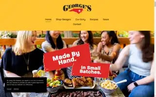 Georgesbbqsauce.com Screenshot 2024-06-11 11:09:45