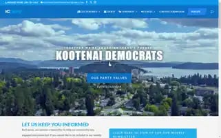 Kootenaidemocrats.org Screenshot 2024-07-04 10:39:34