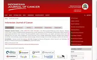 Indonesianjournalofcancer.or.id Screenshot 2024-07-04 12:45:32