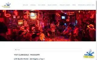 Visitclarksdale.com Screenshot 2024-07-03 23:51:08