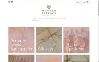 Myheavenessence.co.uk Screenshot 2024-06-26 09:23:07