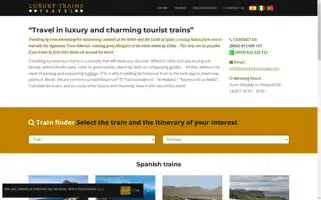 Luxurytrainstravel.com Screenshot 2024-04-23 22:14:09