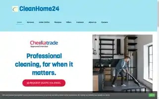 Cleanhome24.com Screenshot 2024-05-20 09:53:09