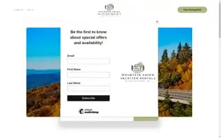 Mountainhavenvacationrentals.com Screenshot 2024-04-18 17:27:43
