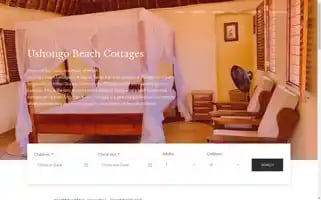Ushongobeachcottages.com Screenshot 2024-05-24 04:56:01