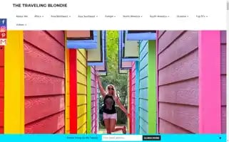 Thetravelingblondie.com Screenshot 2024-04-24 04:49:18