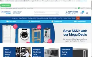 Alexanders-direct.co.uk Screenshot 2024-05-08 11:31:48