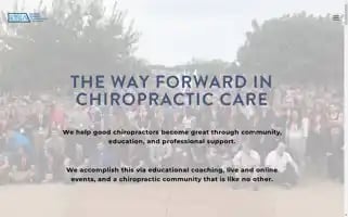 Forwardthinkingchiro.com Screenshot 2024-07-04 07:43:55
