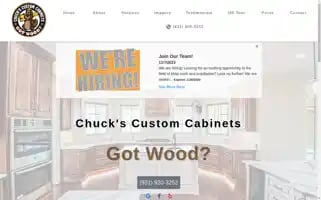 Chuckscustomcabinetsinc.com Screenshot 2024-05-15 17:27:49